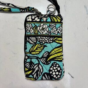 Vera Bradley Floral Wristlet